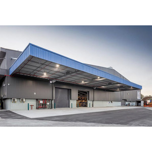 Модульное сборное заводское здание из стальной конструкции, недорогая промышленная мастерская, стальная конструкция, склад - Product Image 4