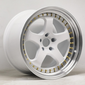 Cerchi in Lega Personalizzati da 14 Pollici a 5 Fori per Auto Passeggeri, 5x112, Forgiati in Due Pezzi - Product Image 1