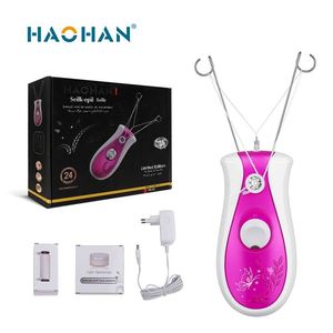 Haohan Customize Womens <strong>Electric</strong> Leg <strong>Hair</strong> <strong>Removal</strong> Portable <strong>Electric</strong> Epilator <strong>Thread</strong> <strong>Machine</strong> - Product Image 6