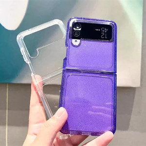 Custodia per cellulare Z Flip 4 Specking Clear Glitter per custodie per cellulari Galaxy Z Fold 4 Star Bling Shiny - Product Image 4