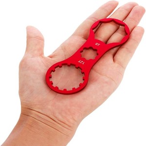 Herramienta de Reparación de Horquilla Delantera de Bicicleta para Horquillas de Suspensión SR <span class=keywords><strong>Suntour</strong></span> <span class=keywords><strong>XCR</strong></span>/XCM/XCT/RST, Llave para Extraer e Instalar Tapas - Product Image 4