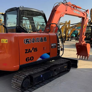 Vente flash : Excavatrice sur chenilles hydraulique d'occasion Hitachi ZX60 ZX70 ZX55 de marque japonaise, 6 tonnes, moteur d'occasion, pelle d'occasion, EPA CE - Product Image 1