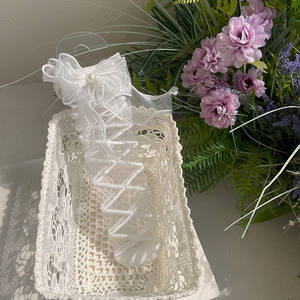 Vente en gros de <span class=keywords><strong>1</strong></span> à 5 ans de chaussettes d'été fines en résille avec nœud pour bébés et enfants Chaussettes hautes en filet de poisson <span class=keywords><strong>taille</strong></span> unique pour filles et enfants - Product Image 6