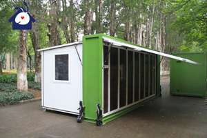 Maison conteneur préfabriquée, pliable et extensible, de luxe, de 40 pieds, 2 chambres à coucher à vendre - Product Image 3