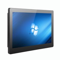 Fansız 12 "13.3" 15 "17" 19 "inç hepsi bir tutucu ile dokunmatik ekran paneli adet endüstriyel Tablet Lcd dokunmatik ekran