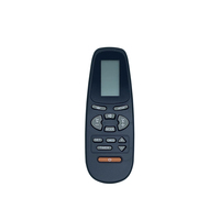 Control Remoto Universal de Plástico para Aire Acondicionado, Compatible con Todos los Modelos, Temporizador, Ajuste de Frío/Calor, Duradero para el Hogar