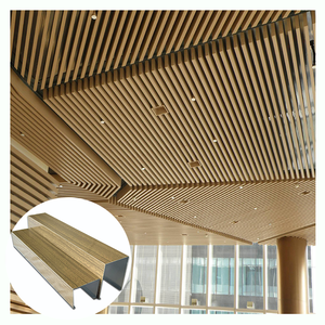 Color Open Cell Aluminum Customized Grid <strong>Ceiling</strong> Modern Strip Metal <strong>Ceilings</strong> Waterproof False <strong>Ceiling</strong> 3 Years Powder Coated - Product Image 1