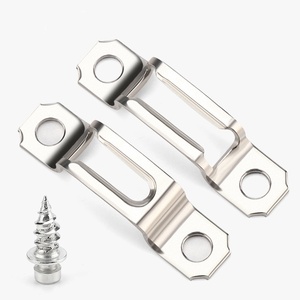 บานพับเหล็กสามพับแบบดั้งเดิมสำหรับตู้เสื้อผ้าขนาดเล็กและตู้ฮาร์ดแวร์เฟอร์นิเจอร์ประตูพร้อมแผ่นพับ-สำหรับโรงพยาบาล - Product Image 3