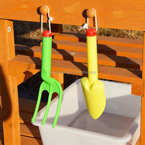 Cuisine en bois d'extérieur avec jouet éducatif préscolaire pour enfants - Product Image 5