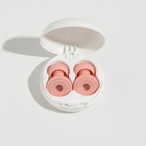 จุกอุดหูซิลิโคนกันเสียงแบบกำหนดโลโก้ได้ สำหรับการนอนหลับลึก ป้องกันเสียงรบกวน ใช้ซ้ำได้ - Product Image 1