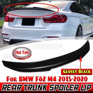 Extension de becquet de coffre arrière style PSM pour BMW F82 M4 2015-2020, becquet de coffre, aileron arrière, décoration d'aileron arrière - Product Image 1