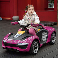Mobil Sport Listrik Anak Grosir Pabrik, Mainan Mobil Elektrik dengan Lampu LED Warna-warni, Musik, Edukasi Dini untuk Anak-anak