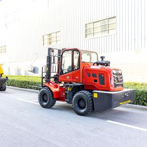 Montacargas Todoterreno de Servicio Pesado HT-CPC3.5T de 3.5 Toneladas con Dirección Trasera para Sitios de Trabajo con Terreno Irregular - Product Image 2