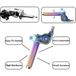 Poignée d'accélérateur à dégagement rapide en aluminium CNC de 22 mm, adaptée aux VTT de 110 à 250 cm³ - Product Image 5