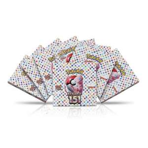 Version japonaise authentique <span class=keywords><strong>Pokémon</strong></span> PTCG Sv2a Pack de complément amélioré 151 Première Génération Pikachu Carte à collectionner - Product Image 1