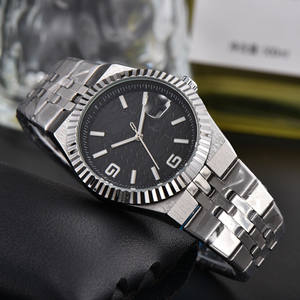 Reloj de Lujo para Hombre de Acero Inoxidable con Descuento por Compra Mixta HQ, Marca Privada, 50m Resistente al Agua, OEM, Logotipo Personalizado - Product Image 2