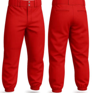 Shorts de baseball personnalisés – Tissu teint uni - Product Image 2