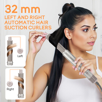 Professioneller 9-in-1 Haarstyler: Heißluftbürste mit automatischer Rotation, Lockenstab und Glätteisen-Set für Salon, Zuhause und Hotel