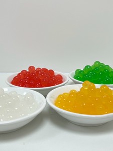 น้ำเชื่อมบลูเบอร์รี่ popping Boba ผลิตภัณฑ์ขวดเสิร์ฟเดี่ยว - Product Image 2