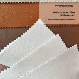 Tela de Cuero PU con Relieve, Inodora, de Base Biológica, Impermeable, Resistente a la Abrasión, Elástica, para Muebles, Bolsos, Decoración del Hogar y Tapicería - Product Image 4