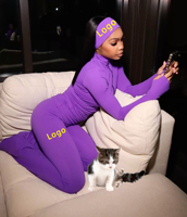 Activewear Set pakaian olahraga wanita, Set Legging olahraga Fitness Yoga panjang Gimnastik dua potong, jaket ritsleting warna baru untuk perempuan