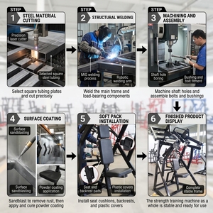Piastra di attrezzature per il Fitness da palestra commerciale caricata Iso-laterale D.Y. Macchine a fila posteriore allungata fila isometrica gambe di forza laterali - Product Image 5