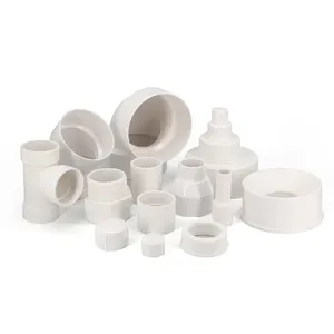 China High quality water supply and drainage plastic tubo tee pipe pvc fittings for plumbing