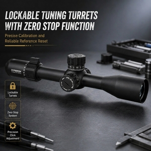 กล้องเล็งยุทธวิธี TYPHON 3-18x50 FFP ED Glass อลูมิเนียมอัลลอยด์  แบบ First Focal Plane กันน้ำ กันกระแทก เคลือบสารป้องกันแสงสะท้อนแบบมัลติโค้ทเต็มรูปแบบ - Product Image 4