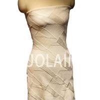 Nouvelle collection de tissus jacquard texturés froissés pour vêtements printemps/été ; Vêtements pour femmes en stock, vente en gros, 100 % polyester