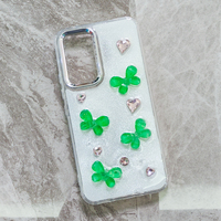 Coque de téléphone en acrylique antichoc avec design à gros trous en époxy de luxe pour Huawei Honor X5C Plus 4G, étui de protection mignon pour mobile