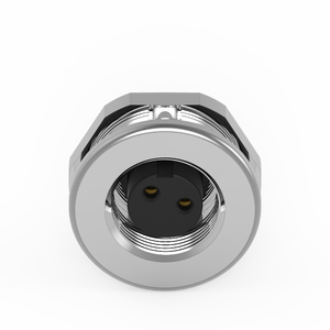 ขั้วต่อแบบประกอบ M12 ชนิดล็อคด้านหลัง ตัวเมีย กันน้ำ IP67 พร้อมสายไฟ 4A 125V - Product Image 2