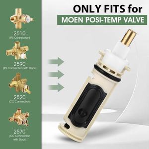 最畅销的现代设计黄铜塑料水龙头线轴1222更换墨盒，用于<span class=keywords><strong>Moen</strong></span>/单手柄Posi Temp浴室水龙头 - Product Image 2