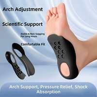 Semelles orthopédiques pour fasciite plantaire et pieds plats, avec soutien de la voûte plantaire, inserts de chaussures à technologie intelligente
