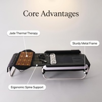 Table de massage à rouleaux de style coréen Jade Master V6, mobilier thermique, thérapie par infrarouge lointain, soins de la colonne vertébrale, table chiropratique