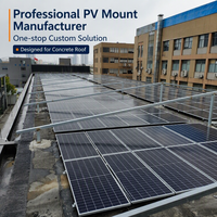 Systèmes de montage de panneaux solaires sur toiture en aluminium, supports fixes 10-30°/inclinables 0-60°, durée de vie 20-25 ans, galvanisation à chaud