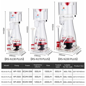 110-240V Rode Zeester <span class=keywords><strong>Aquarium</strong></span> Eiwit Skimmer <span class=keywords><strong>Sump</strong></span> RS-N130/N170/N230 Voor Zeerif Koraaltank Filtratiepomp - Product Image 2
