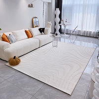 Iving-sofá minimalista de color beige, moderno, a rayas