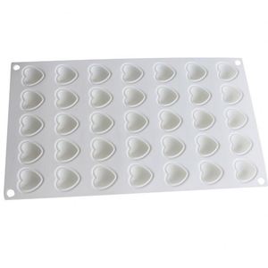 Tangchu Heart-Shaped Chocolate Mold Mousse Cake Silicone Mold <b>Cookie</b> Fondant Decoration <b>Tool</b> Soap Mold Individually Wrapped - Product Image 5