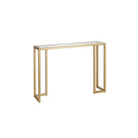 Table basse élégante en bois et en fer de style français Table basse d'étagère de conception moderne pour le salon meubles de maison à prix équitable