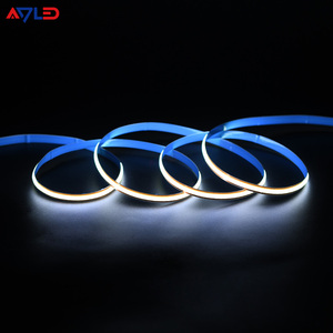 <b>24V</b> Soft Flexible 480Chips/M <b>Led</b> Linear Lighting Strip Free Cutting 2700K-6500K IP20 IP67 COB Single Color 10W/M 8mm Strip Light - Product Image 1