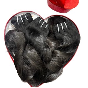 Extensiones de Cabello Humano Brasileño Virgen con Cutícula Completa Alineada, Ondulado Sedoso y Liso, 100g por Pieza, <span class=keywords><strong>Precio</strong></span> al por Mayor - Product Image 1