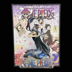 Figurine d'anime Nico Robin, chanteuse, en 3D stéréoscopique, cadre photo, peinture créative, ornement de bureau, décoration murale - Product Image 1