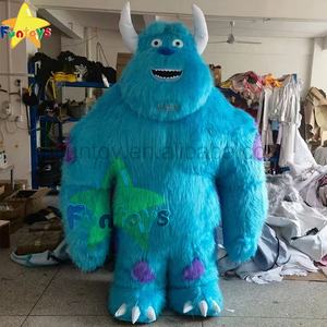 Funtoys CE 2M inflable <span class=keywords><strong>Sully</strong></span> mascota disfraz monstruos Universidad JamesP.Sullivan Mike carnaval Halloween Navidad para adultos - Product Image 1