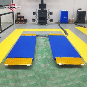 Xinjintuo 휴대용 유압 가위 자동차 리프터 3t 용량 유압 미드 라이즈 가위 리프트 가위 자동차 리프트 - Product Image 5