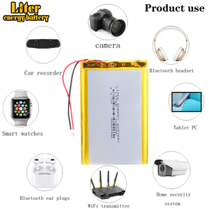 Batería de Litio de Gran Capacidad 706090 3.7V 5000mAh para Tablet, PC, Videojuegos, con Conector de 2 Pines PH 2.0mm - Product Image 5