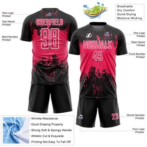 Camisetas de Fútbol Sublimadas Personalizadas con Gráficos de Equipos Audaces, Impresión de Logotipos Nítidos y Opciones de Texto Personalizadas - Product Image 2