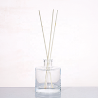 Bouteilles diffuseurs à roseaux en verre personnalisées, écologiques et durables, 50/300 ml, vides, pour huiles aromatiques, avec support pour couleurs et logos personnalisés
