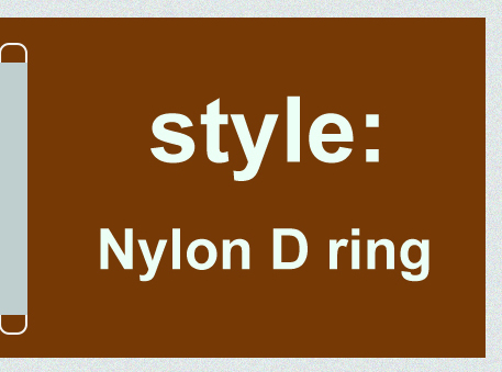 Anello D in nylon