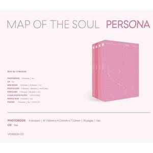 ซีดีเพลงเกาหลี BTS Map of Soul Persona ภาษาเกาหลี สำหรับทุกวัย น้ำหนักเบา ส่งออกไปยังละตินอเมริกา - Product Image 2