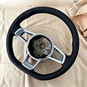 Volant en cuir noir avec surpiqûres pour Volkswagen, pour VW GTI7 <span class=keywords><strong>Golf</strong></span> MK7 <span class=keywords><strong>GTD</strong></span> MK6 MK5 MK4 VW Polo 6 5 - Product Image 6